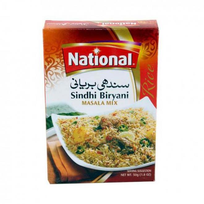 Sindhi Biryani Masala -100g ( National)