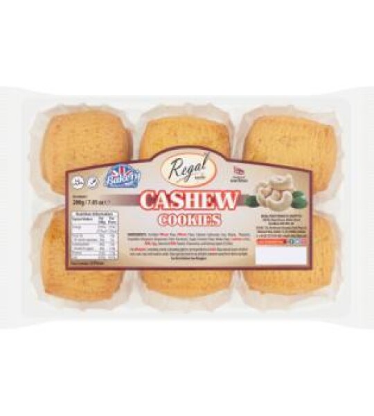 Cashew Cookies (Regel) - (12stk)