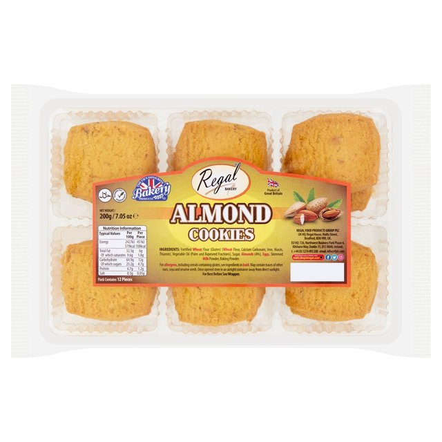 Almond Cookies (Regal) - 12stk