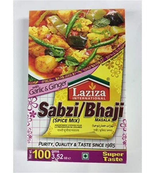 Sabzi/Bhaji Masala (Laziza) - 100g