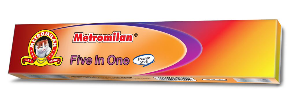 Incense Sticks 5-in-1 (Metromillan) - (35stk)