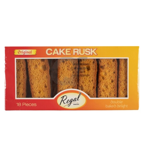 Cake Rusk Original Regal - (18Pcs)