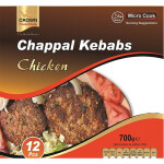 Chappal Kabab Chicken (Crown) - 12stk