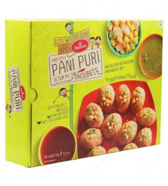 Pani Puri (30 Puri Balls +Boondi +paste+ mango sauce) -360g