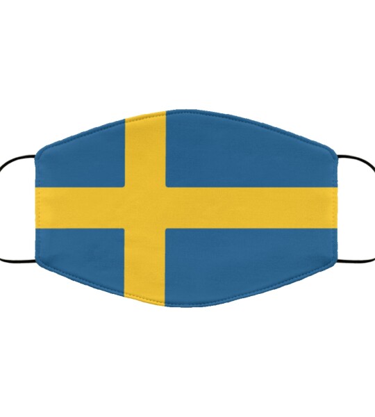 Face Mask (Washable) - Swedish Flag