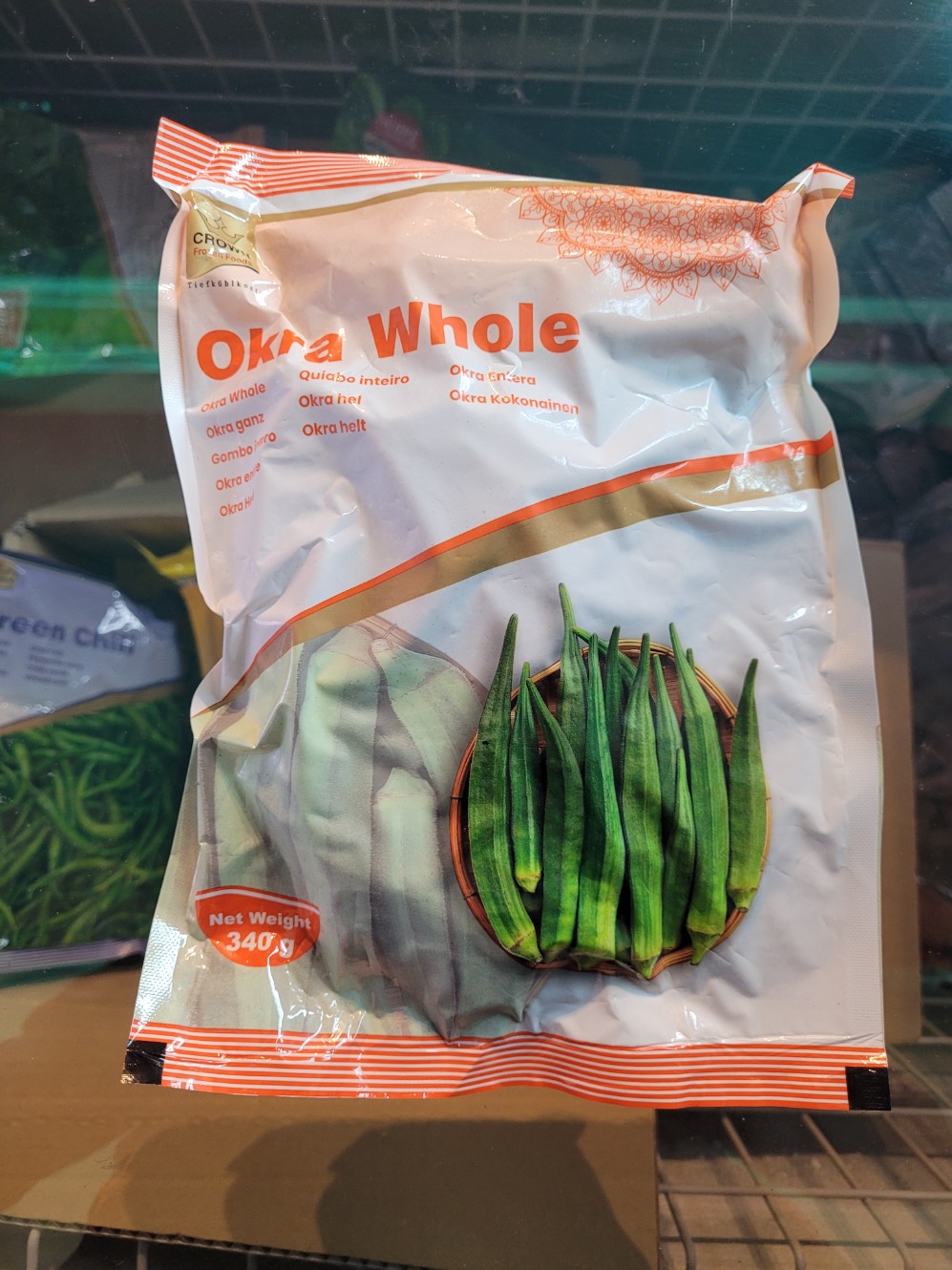 Okra whole -340g
