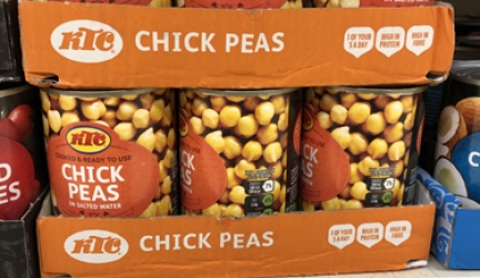 Chick Peas Boiled (12 pcs ) - 400g