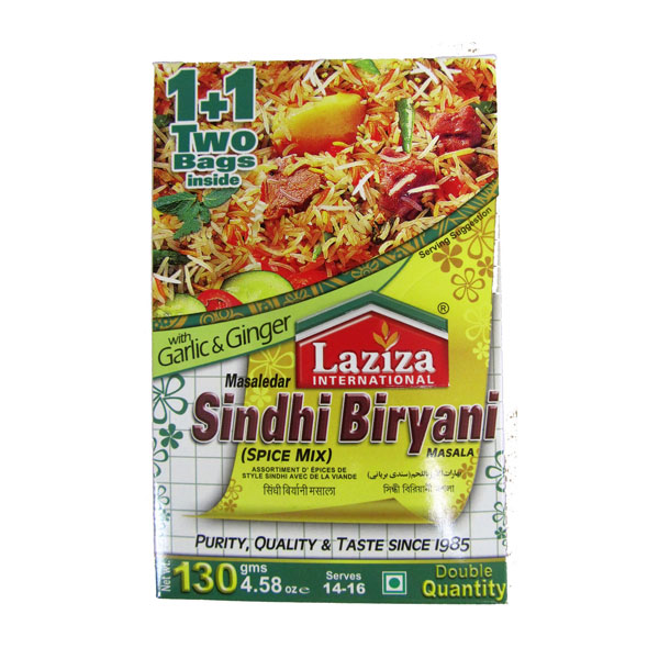 Sindhi Biryani Masala -130g (Laziza)