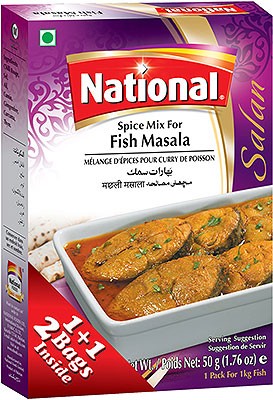 Fish Masala - 100g (National)