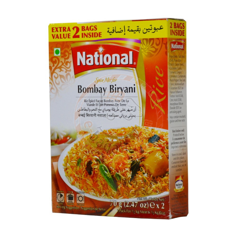 Bombay Biryani Masala -140g (National)