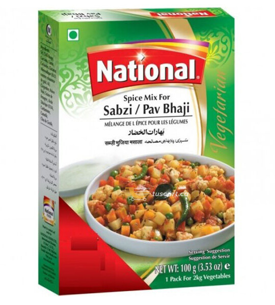 Sabzi Bhaji Masala - 200g (National)