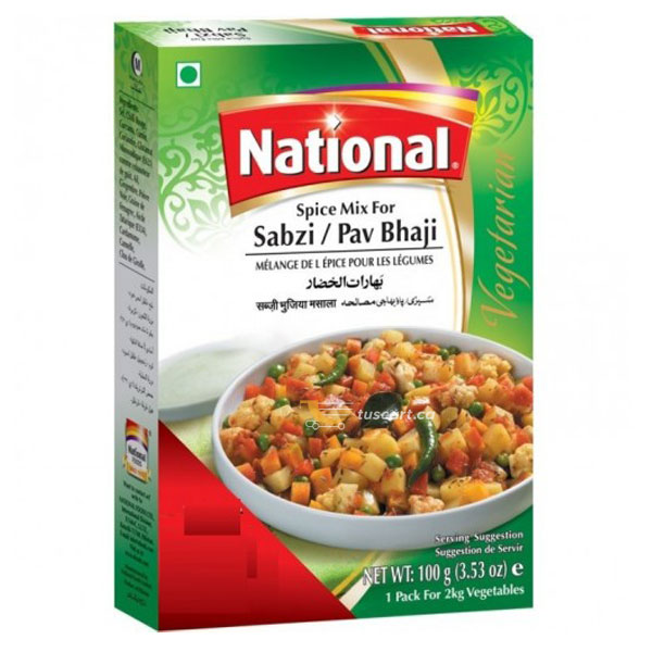 Sabzi Bhaji Masala - 200g (National)