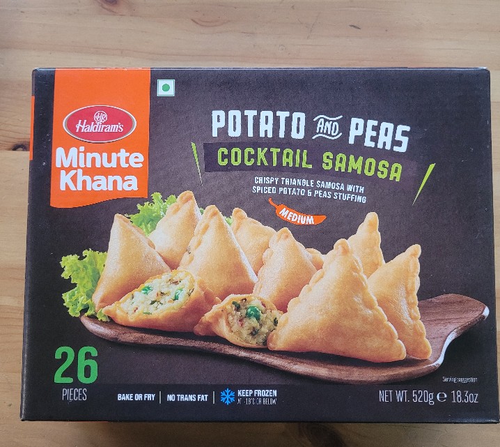 Potato Peas Samosa HR - (520)g