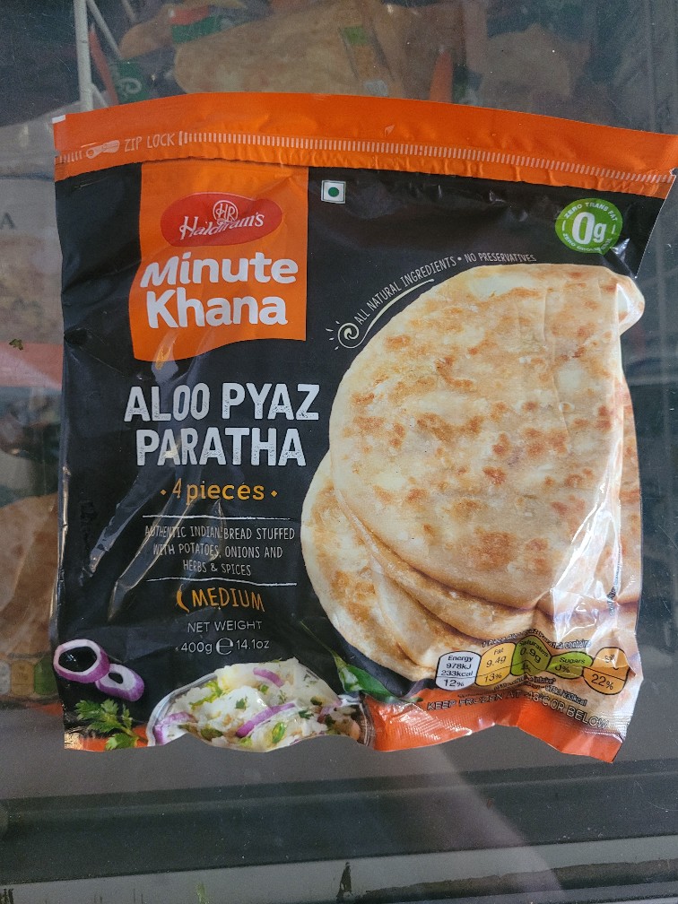 Aloo Pyaz Paratha(HR) - 4stk