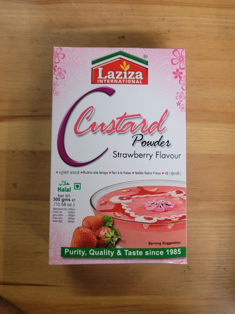 Strawberry Custard (LZ) - 300g