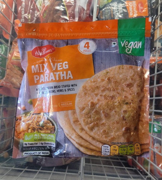 MIX VEG Paratha(HR) - 400g