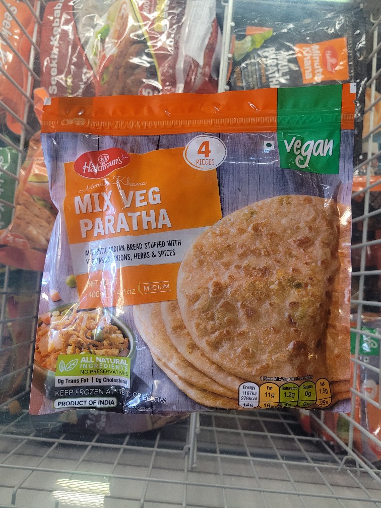 MIX VEG Paratha(HR) - 400g