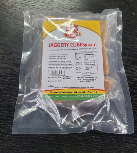 Jaggery cubes light (TF)- 500g