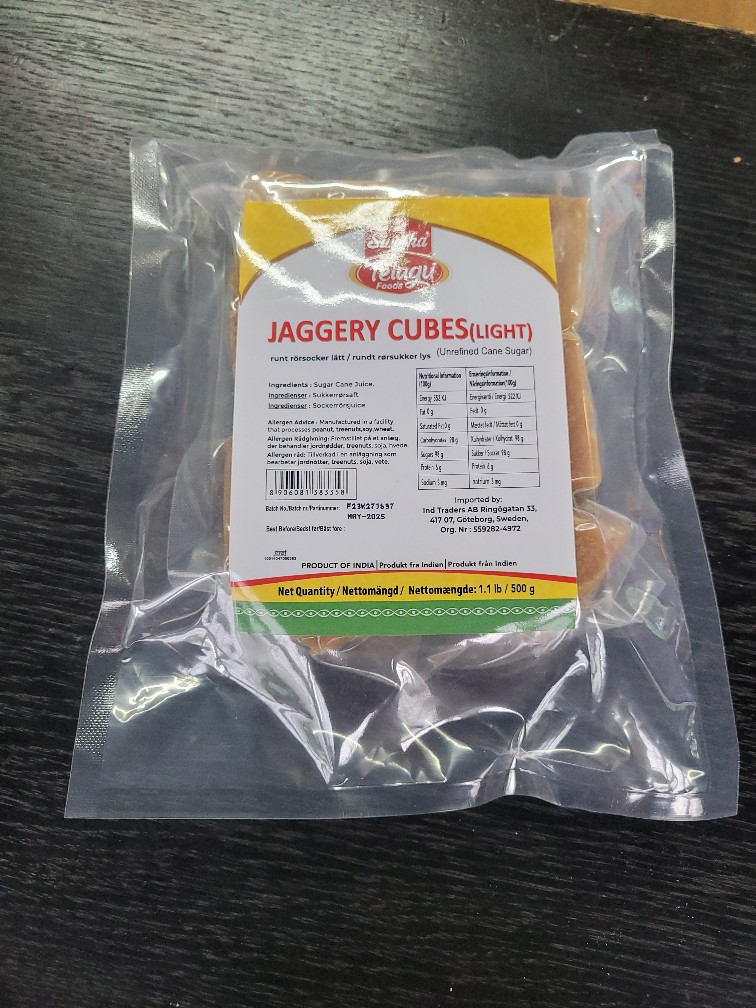 Jaggery cubes light (TF)- 500g