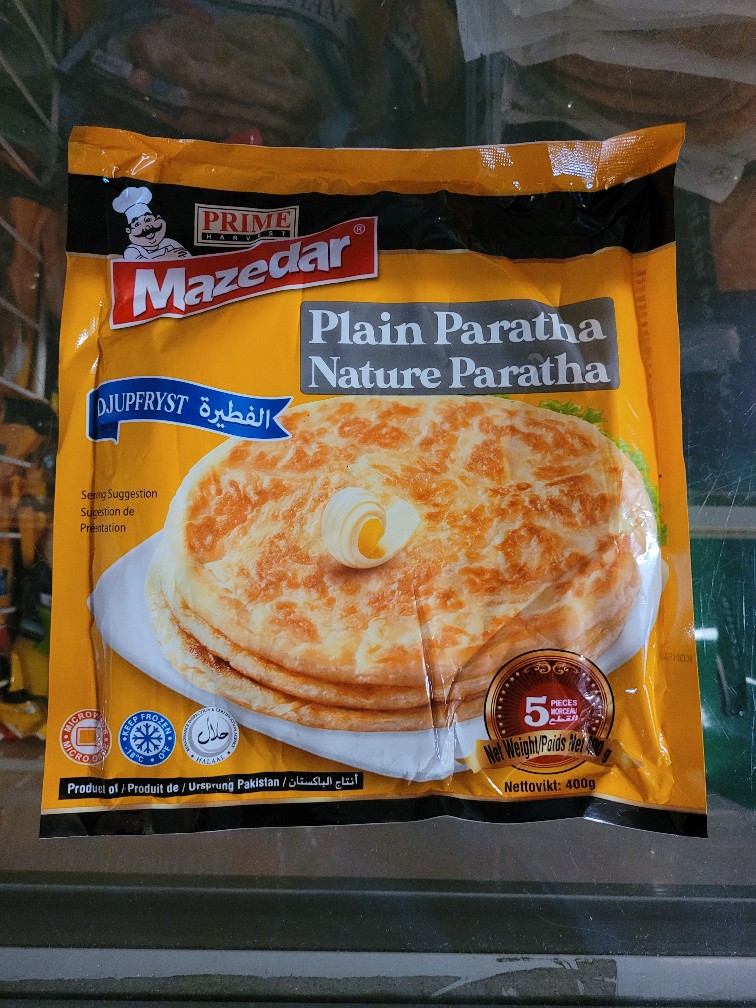 Plain Paratha (Mazedar) - (5stk)