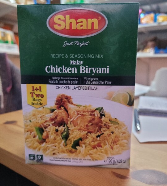 Chicken Biryani 1+1(120g)- shan