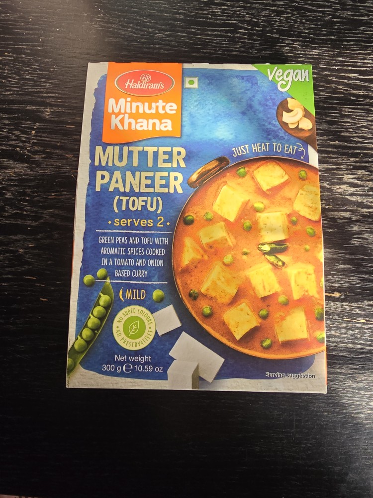 Mutter Paneer (Min Khana) - 300g