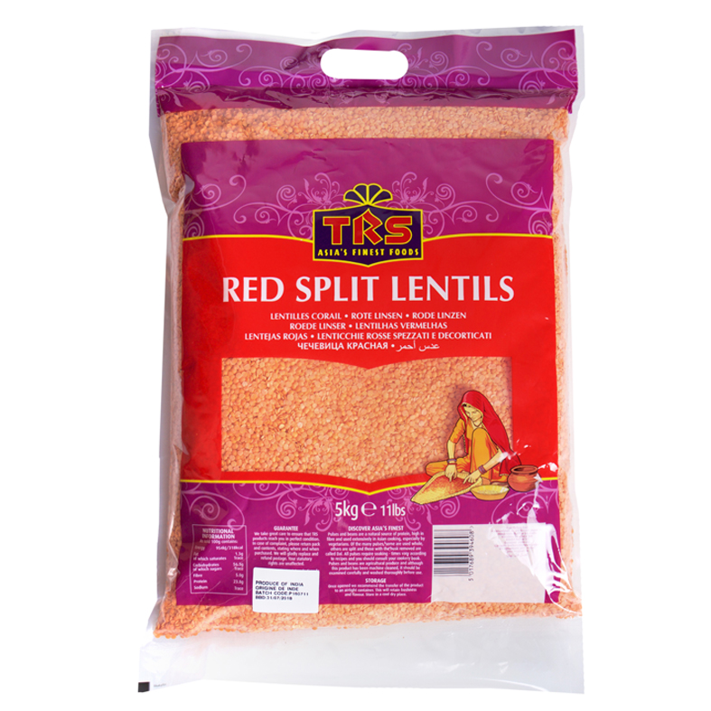 TRS Red Split Lentils - 500g