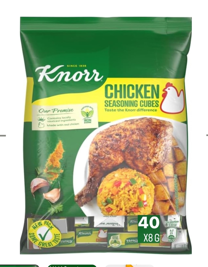 Chicken cubes knorr -(40×8g)