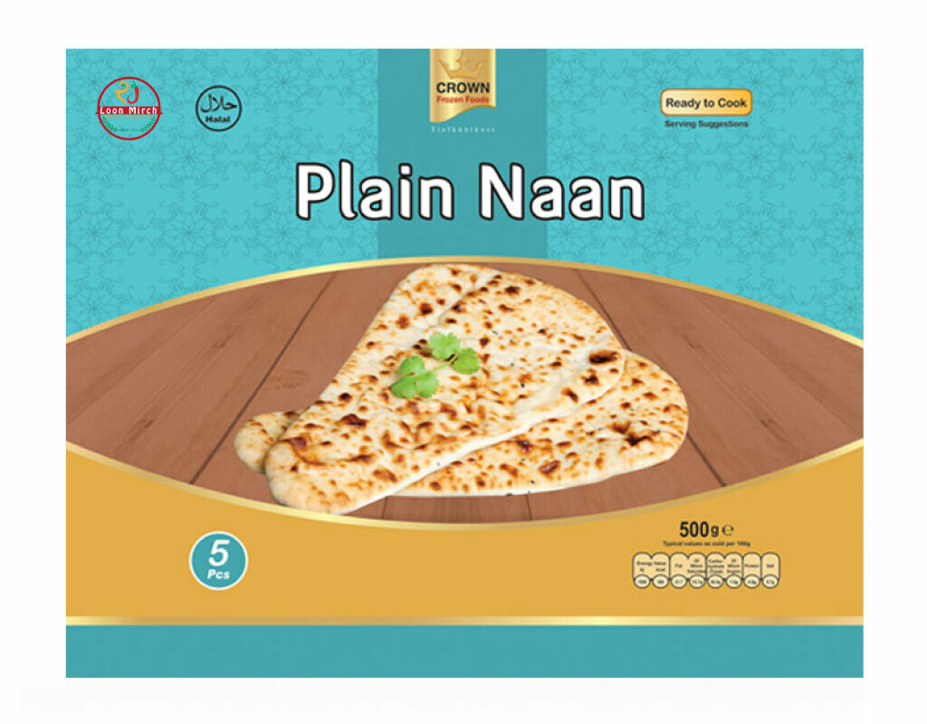 Tandoori Naan (Crown) - 500g