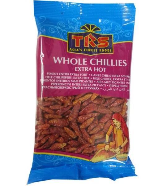 Whole Chillies Extra Hot (TRS) - 400g