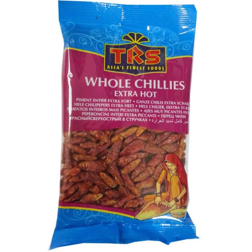 Whole Chillies Extra Hot (TRS) - 400g