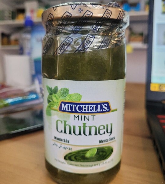 Mint Chutney- 350g (Mitchell's)